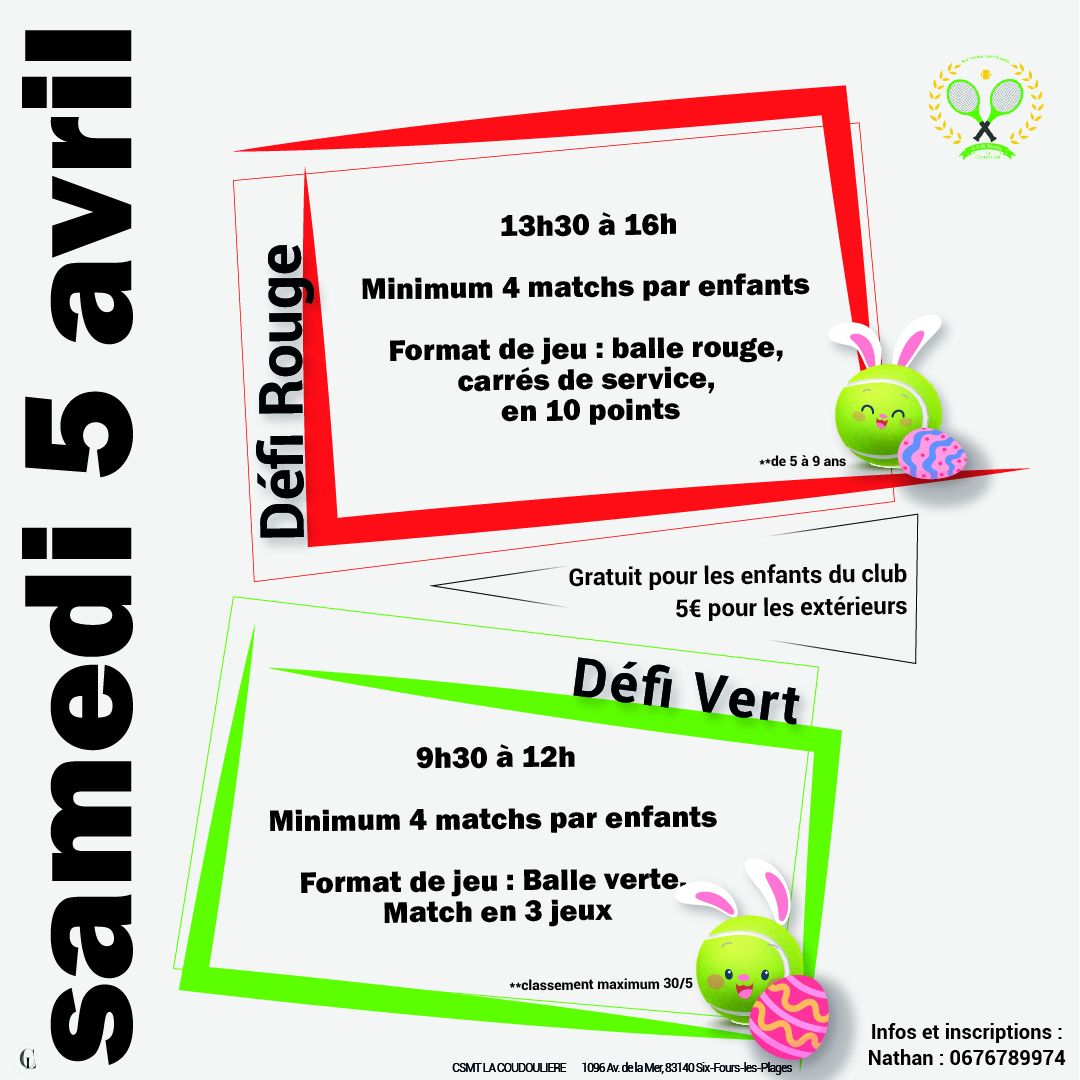 Journée 5 avril