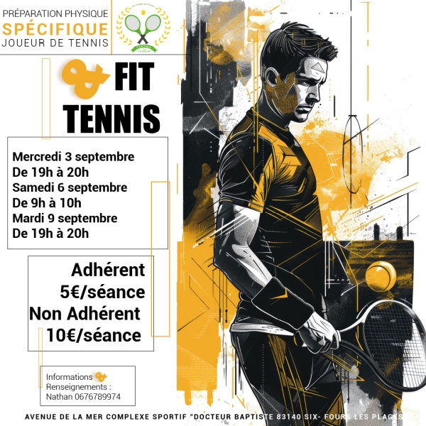 Affiche Fit Tennis