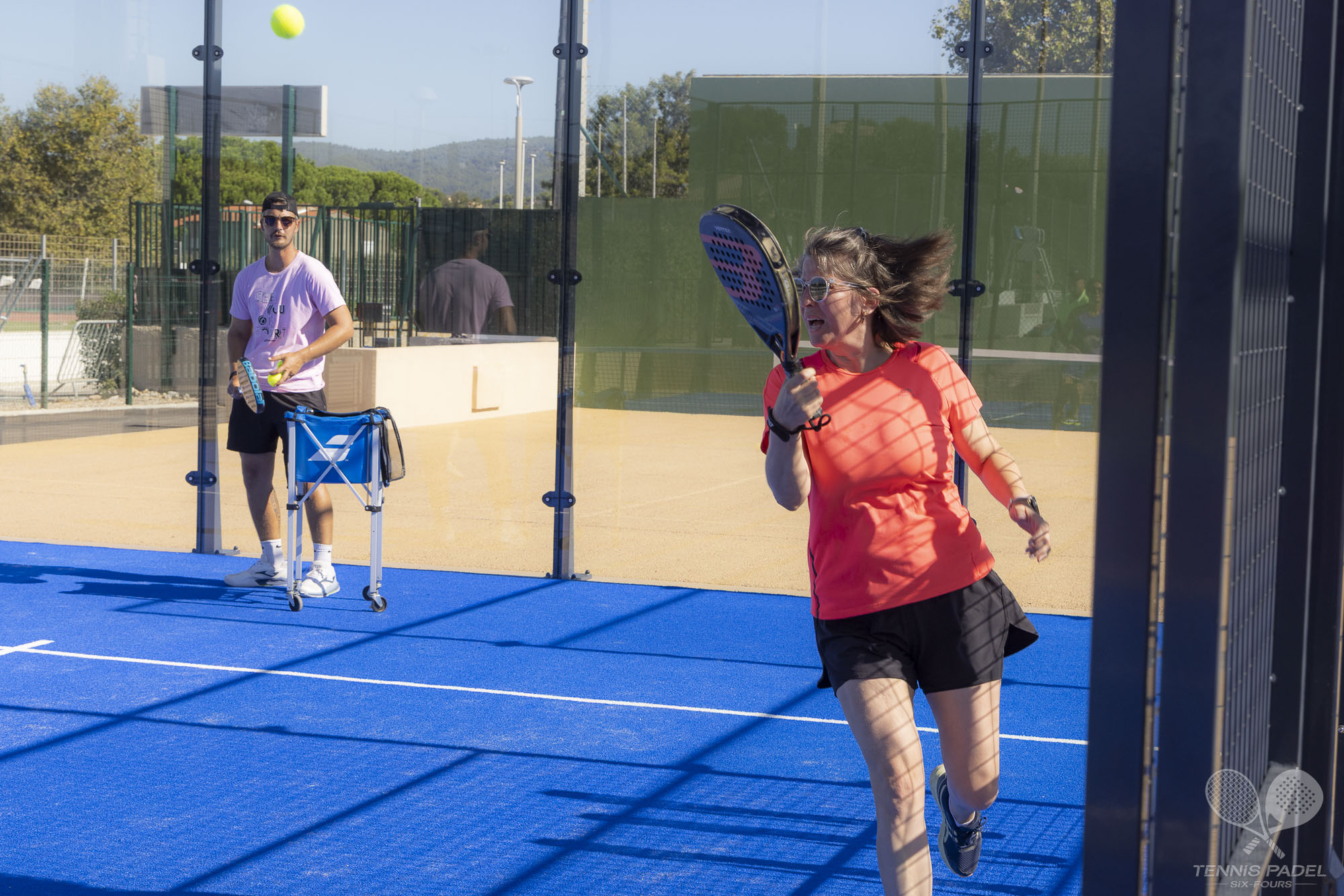 Première initiation padel le 8 août 2026