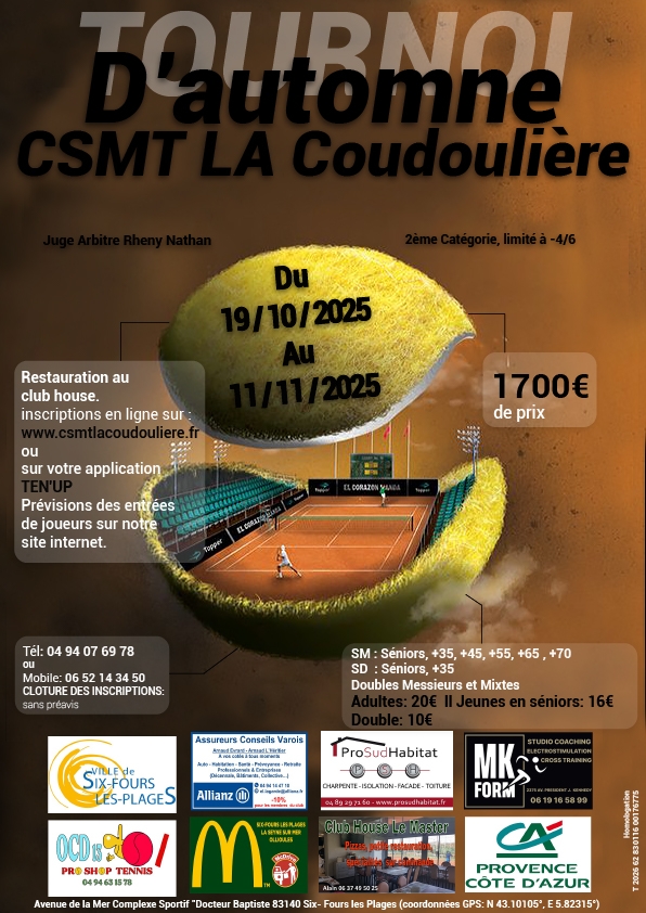 Tournoi automne 2025